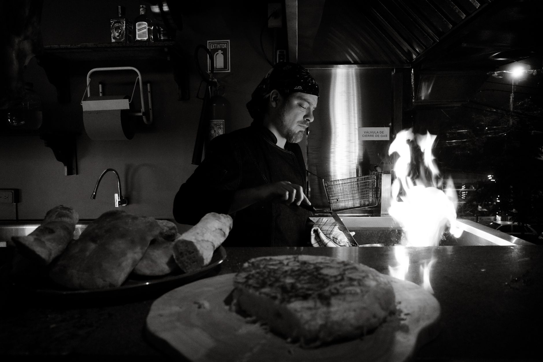 David's Kitchen detail
