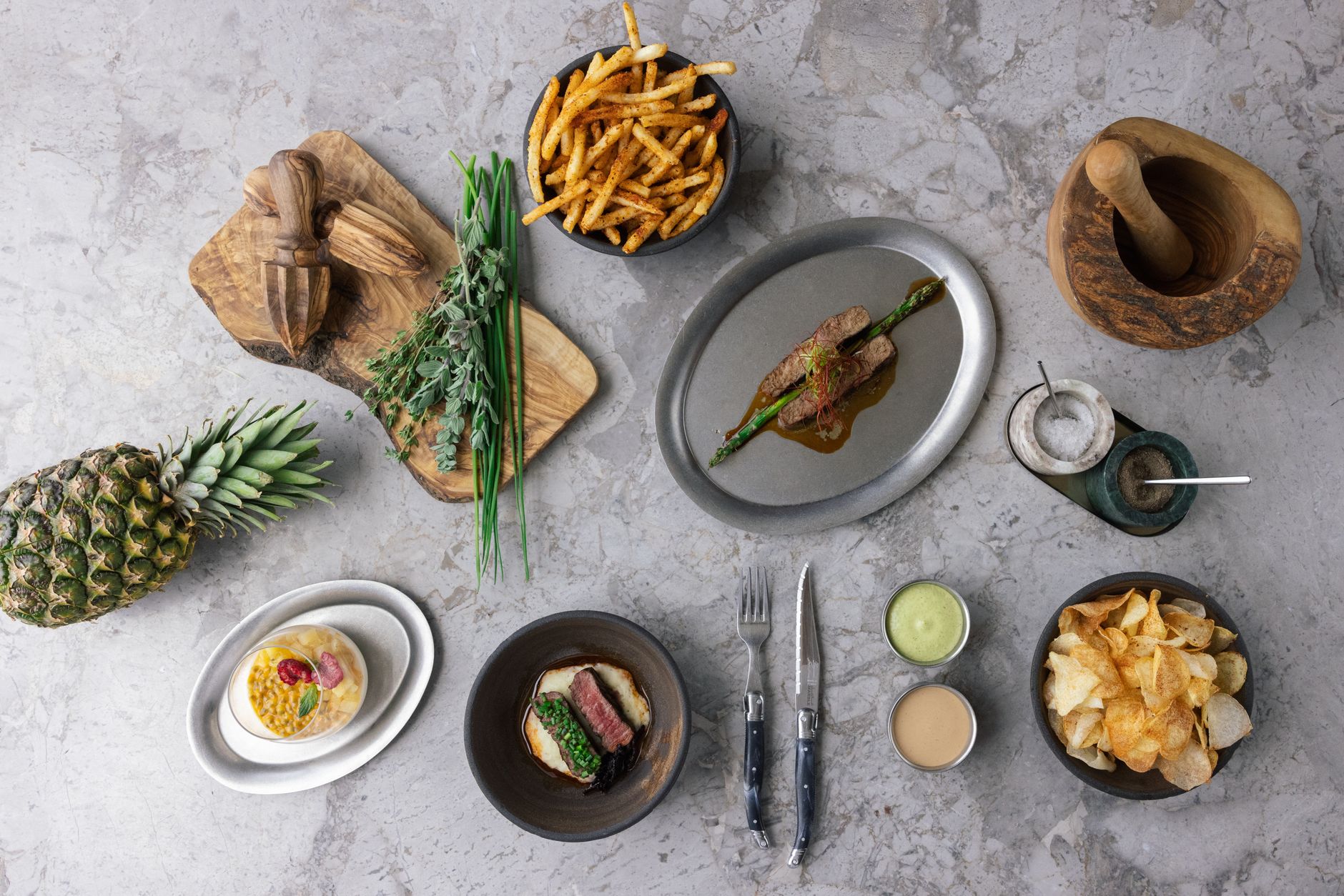 Tasting Menu di Odette