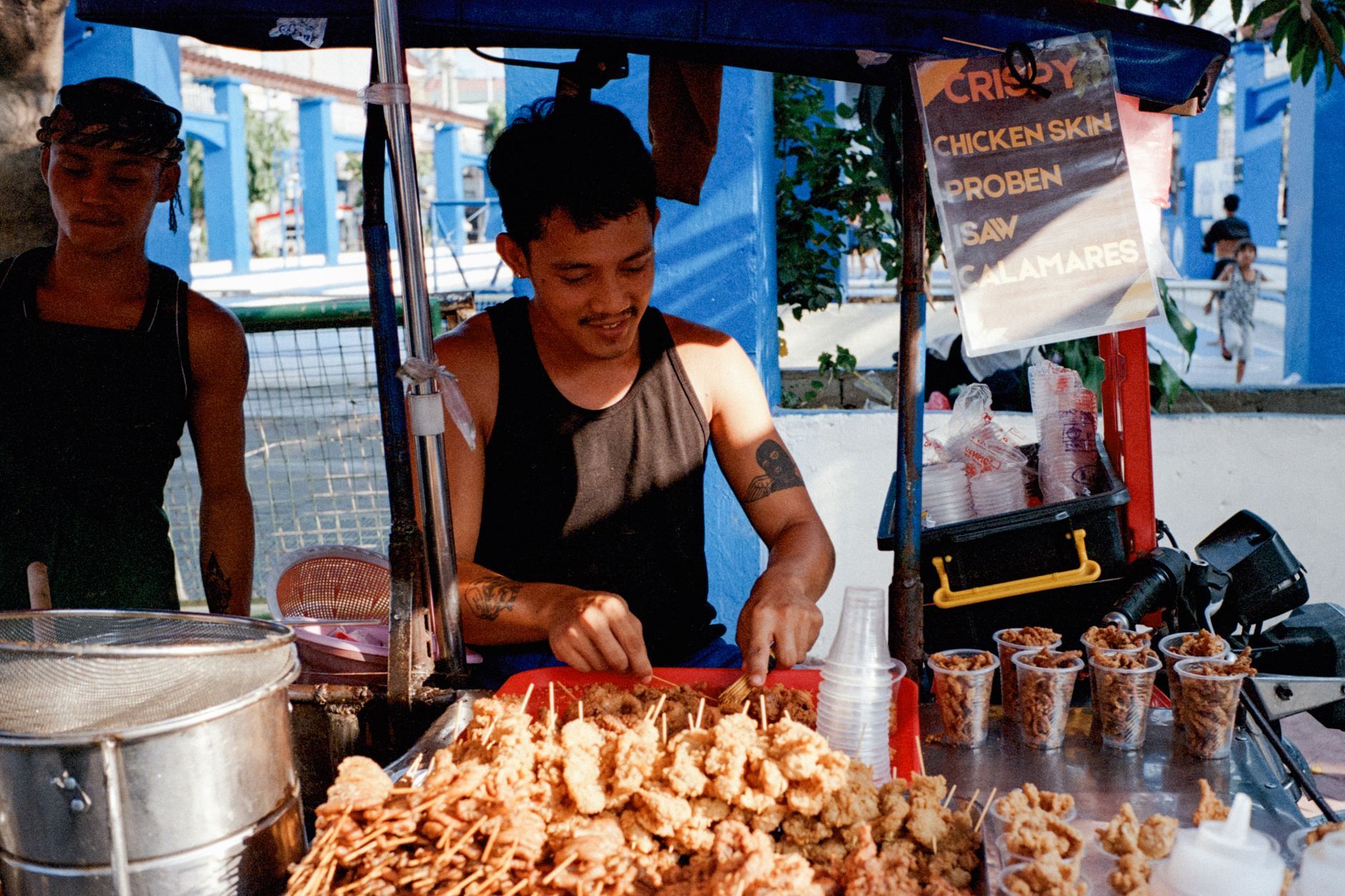 Authentic Bocadillo de Calamares at Bar La Campana Madrid Spain hidden gem Madrid Street Food