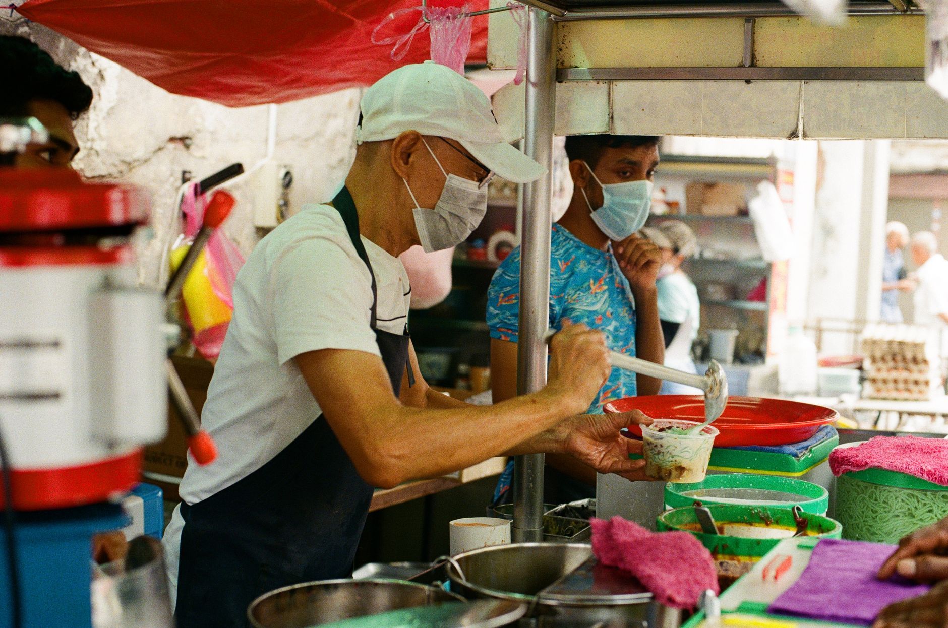 Authentic Char Kway Teow at Sister's Char Kway Teow Penang Malaysia hidden gem Penang Street Food