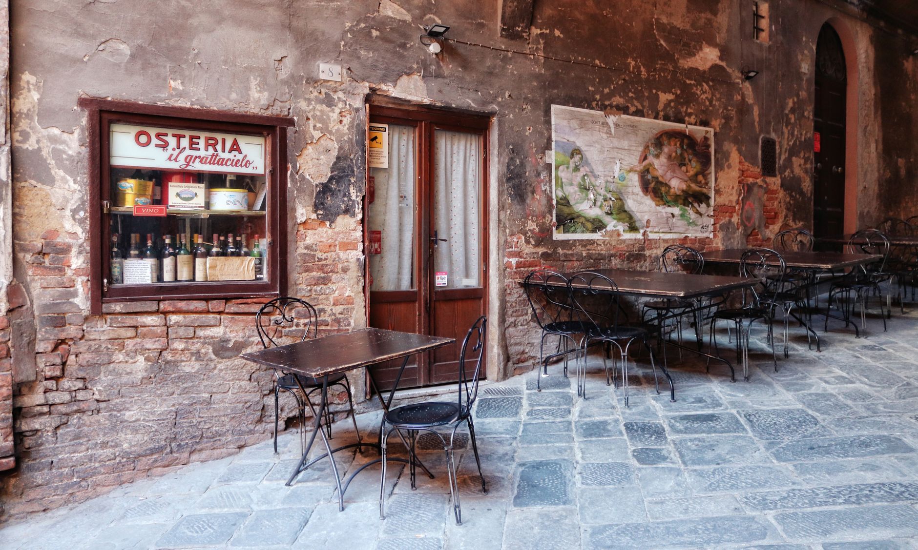 Osteria Francescana Modena interior dining atmosphere